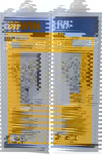Tap & Die Set: #6-32 to 1/4-20 Taps, #6-32 to 1/4-20 Dies, UNC & UNF